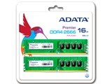 ADATA AD4U266638G19-2 DDR4-2666 デスクトップ用メモリ 8GBx2枚 計16GB