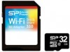 Silicon Power SP032GBWSAS10HAK Wi-Fi SDアダプター付きのmicroSDHCカード Class10